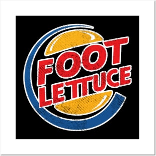 foot lettuce Posters and Art